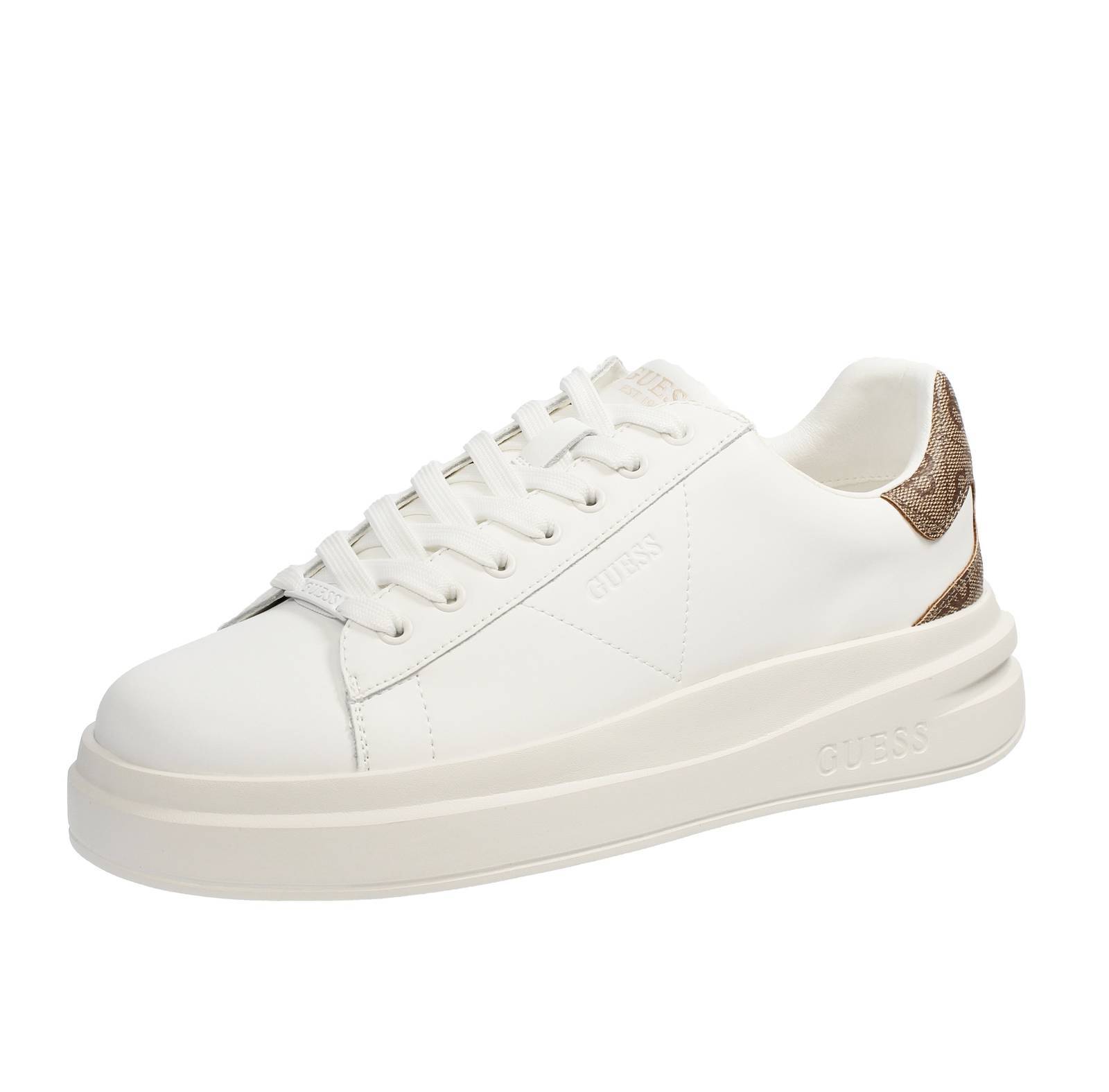 Guess Elbina - Кроссовки на платформе Pelle Bianco - Taglia 39 [24,6 см] Scarpe