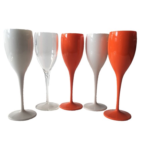 Elegant and Practical White Acrylic Wine Glass A Must Have for Parties