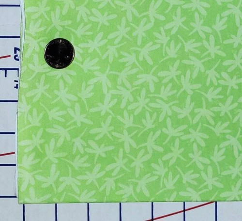 Wiggle Waggle Libélula Verde Arco Iris Patos Algodón Legacy Studio 1 YD + 7" - Imagen 11 de 12