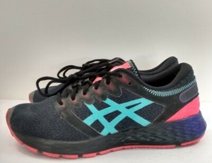 ASICS 1012A520 001 RoadHawk FF Twist Black Ice Mint Women's Running Shoes  Sz 9 | eBay
