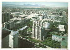 Vintage Utah Jazz ABA Stars Basketball Hockey Arena Stadium Postcard SALT LAKE