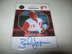 2000 JUST MINORS BRANDON LARSON AUTO SIGNED #D/100 CINCINNATI REDS LSU TIGERS