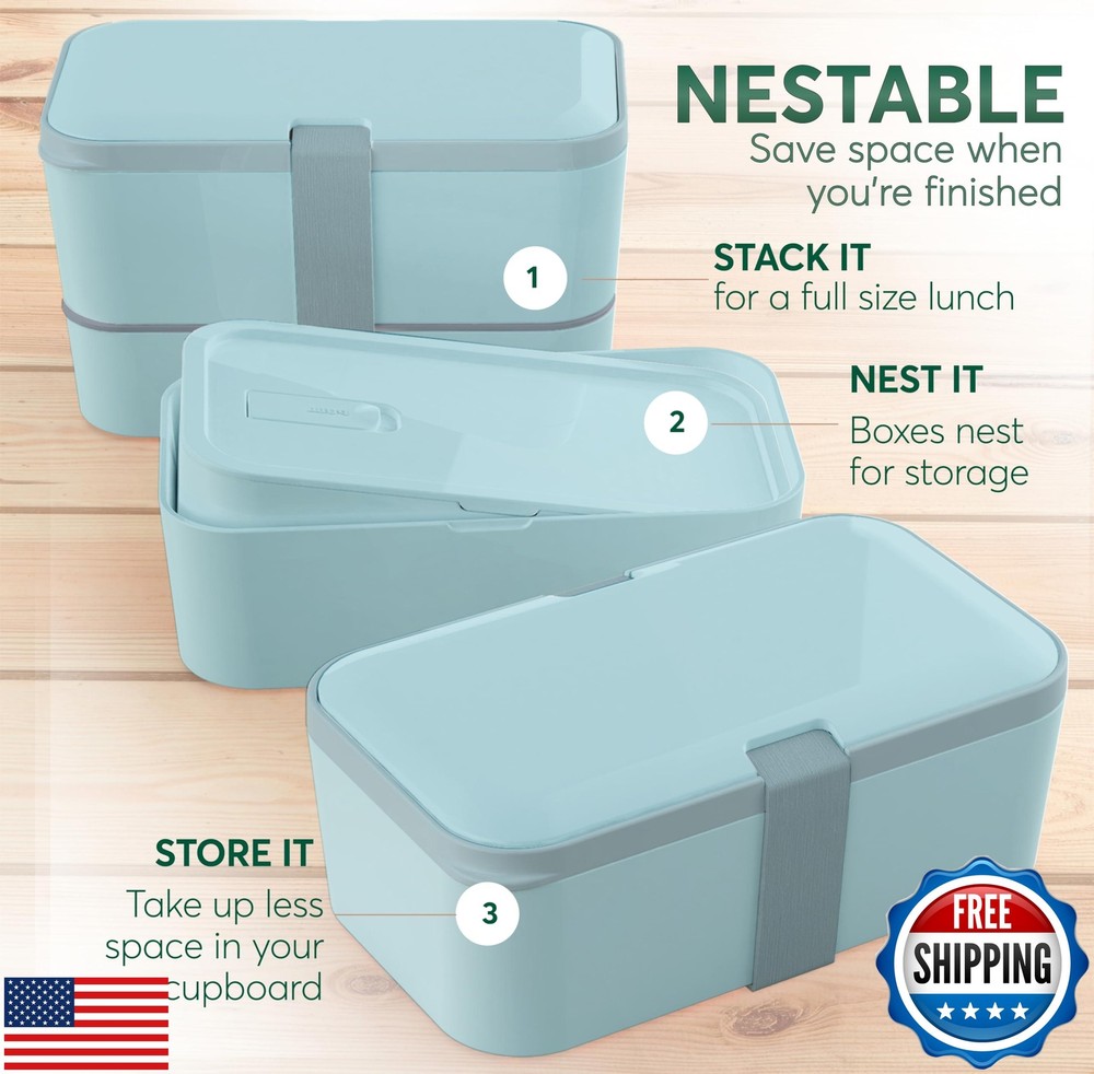 Umami Bento Box for Adults Leakproof Microwave Safe Easy Clean Umami Bento Box for Adults Leakproof Microwave Safe Easy Clean