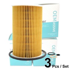 3x For BMW 316i 318i Z3 Roadster 1.9i E30 E36 E46 11427619318 Engine Oil Filter
