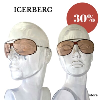 ICEBERG by VISIBILIA IG 85354 col 800 72 9 120 sunglasses Made in Italy CE