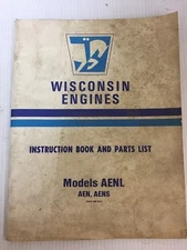 WISCONSIN AENL, AEN, AENS  ENGINE Teledyne Power  SERVICE REPAIR & PARTS MANUAL