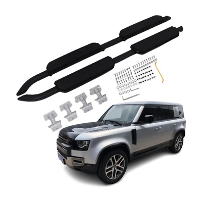 Running Boards For Land Rover Defender 90 110 130 4-Door 2020-2023 Side Steps