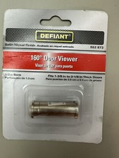 Defiant B160 Degree Door Viewer Peephole Satin Nickel Finish 552873 NEW