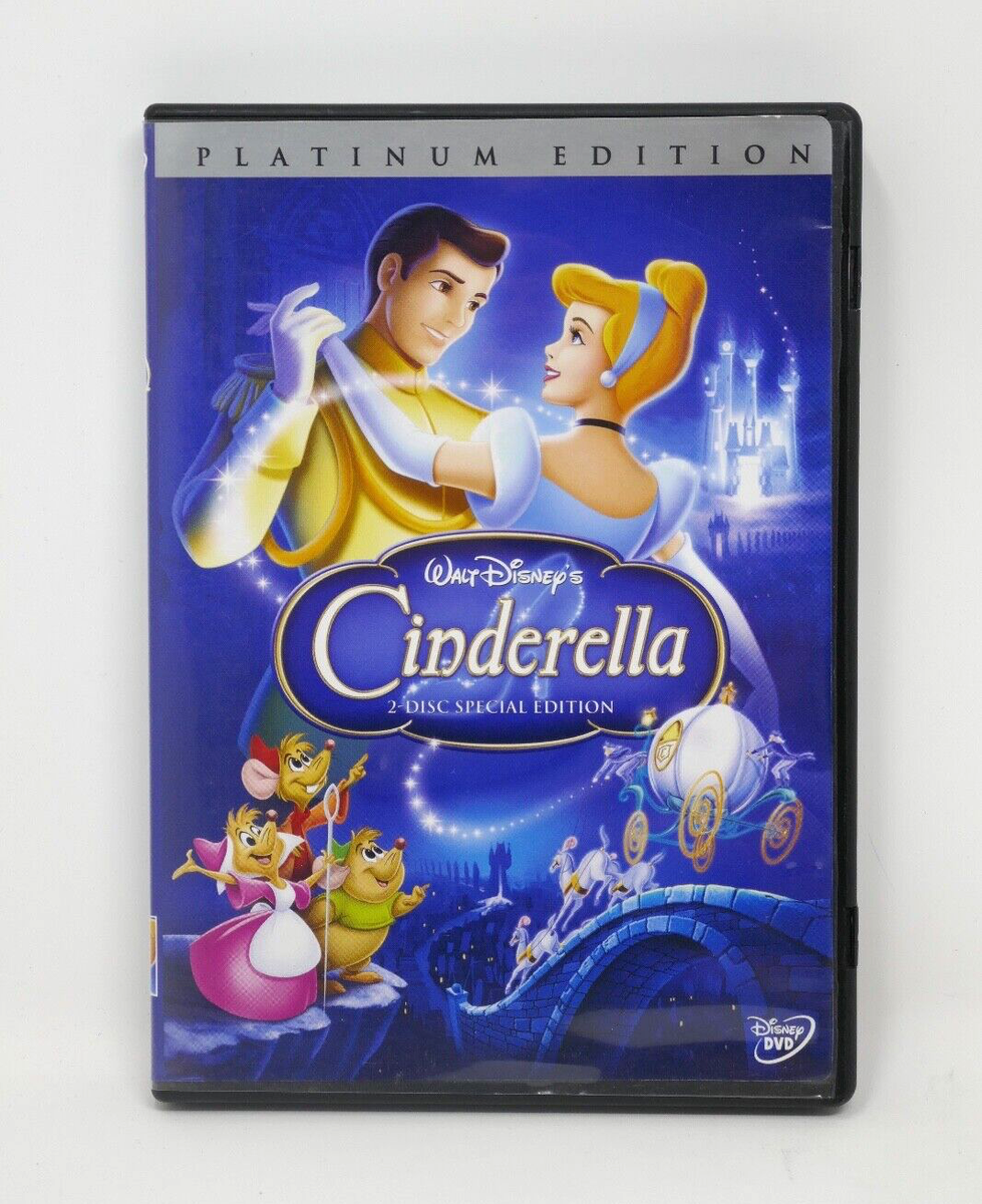 Walt Disney's Cinderella (DVD, 2005, 2-Disc Set, Platinum Edition