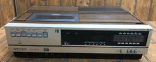 Vintage Sanyo Woodgrain Betacord VCR 4200 Bet...