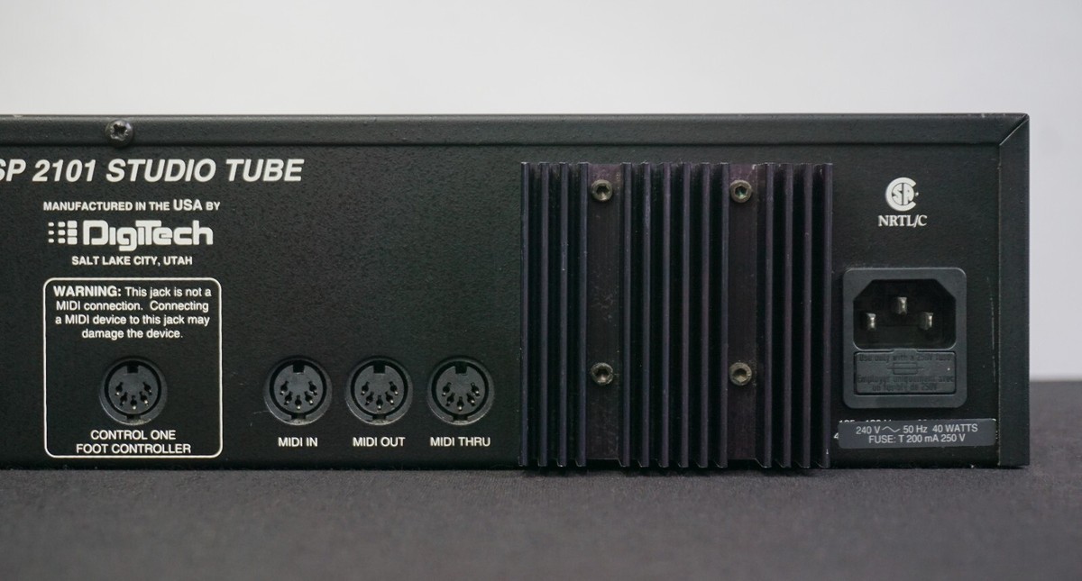 Digitech GSP-2101 Studio Tube Preamp/Multi Effects Guitar