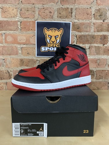 Nike Air Jordan 1 Mid Gym Red Banned 