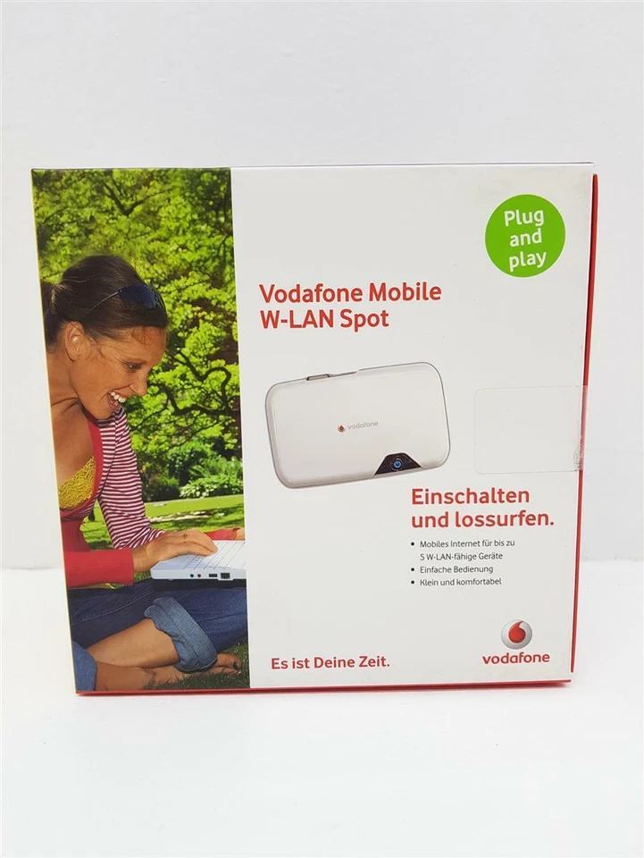 Vodafone Mobile W-LAN Spot Router mobiles Internet Hotspot Akku zu 4 Stunden