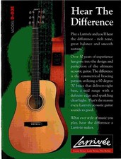 POT6 BILD/WERBUNG 11X8 GROSSE GITARREN - MODELL D-03E