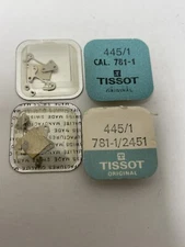 Original Tissot 781-1 445/1 Setting Lever Spring Plus Screw 3 Pieces