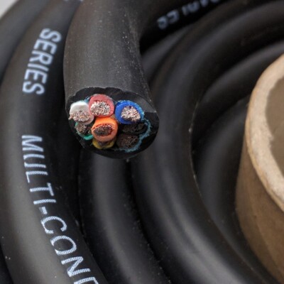Per foot 12 GAUGE AWG GA RAW PA DJ PRO AUDIO SPEAKER CABLE 8 Core Conductor Wire