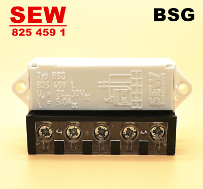 Motor Holding Brake Brake Rectifier Module BSG 825 459 1 Commutator 5.0A 24V