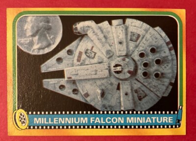 1980 Topps The Empire Strikes Back Series 3 #349 Millennium Falcon Miniature