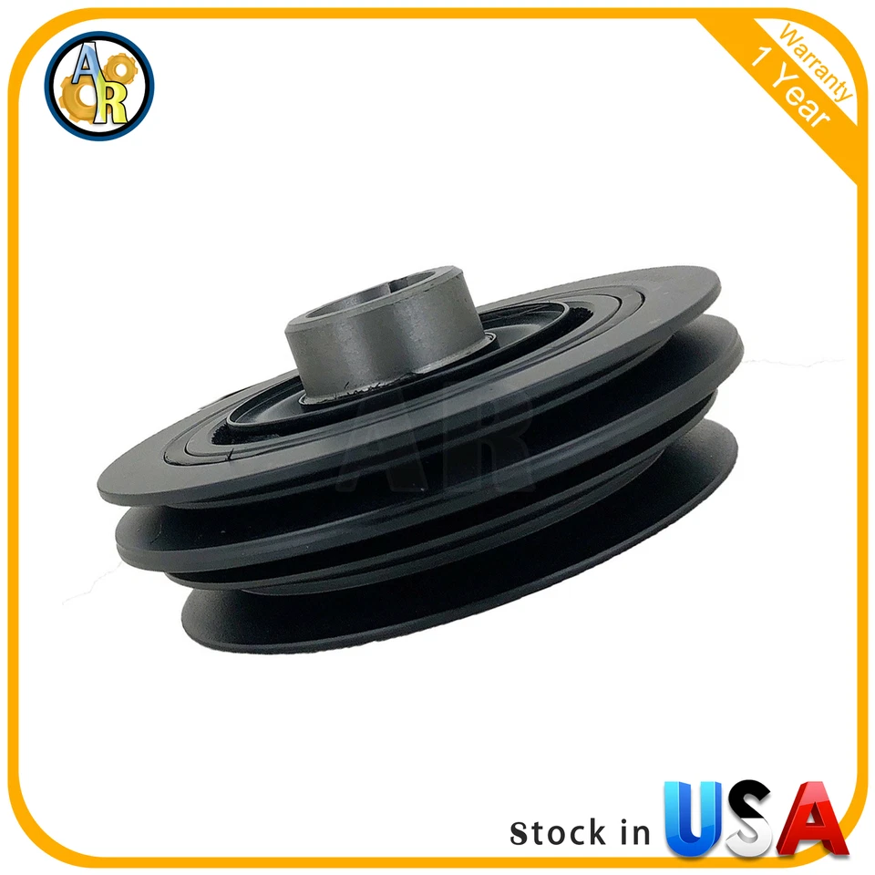 Polea equilibradora armónica del cigüeñal para Toyota Corona Celica 1978-1995 Foto 3 de 4