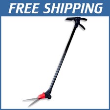 38" Grass Shears with Wheeled Base - Chrome-Plated Blades