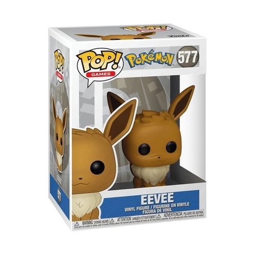 Pokemon Eevee Funko Pop! Games #577 Vinyl Figure Collectible Toy NEW