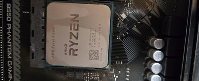 AMD Ryzen 5 5500 6-Core 3.6GHz 16MB L3 Socket AM4 CPU 100-000000457