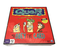 Quelf Unpredictable Party Game Board Game Obey The Card SpinMaster New Sealed