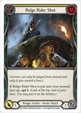 LP FAB Ridge Rider Shot (Yellow) Lightly Played History Pack: Volume 1 Flesh and