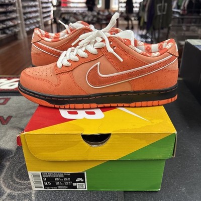 Size 8 - Nike SB Dunk Low Orange Lobster 2022 Brand New W/ Box FV8776-800