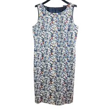 Brooks Brothers Multi-color Floral Shift Dress Size 12