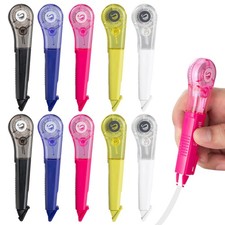 Correction Tape Pen, 10-Count Pack, 19.69ft E...