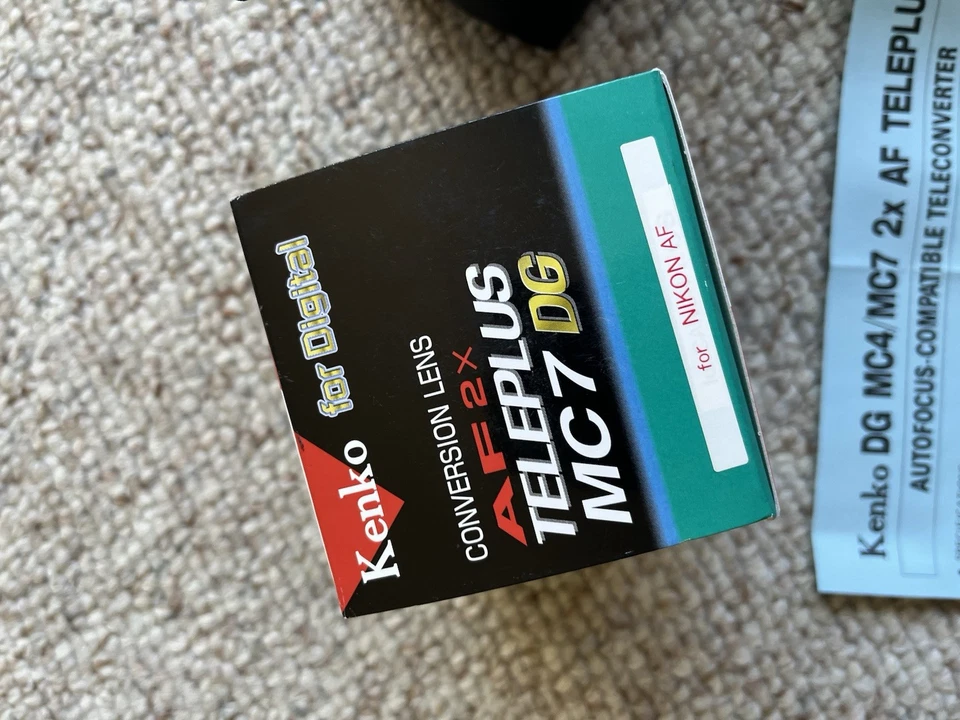 Kenko 2x N-AFD Teleplus MC7 Converter AF - Nikon Analog Digital - Image 3 of 4