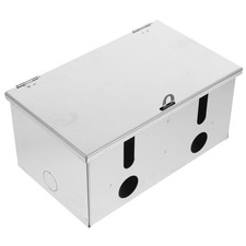 Durable Stainless Steel Outdoor Waterproof Electrical Socket Box with Lock