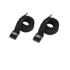 Ayaport Lashing Strap Tie Down Straps with 0.75'' x 48"-2pcs, Black