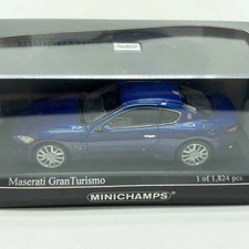 Minichamps 1/43  Maserati Gran Turismo 2008 Blue Metallic 256062