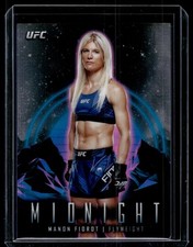 Manon Fiorot 2024 Topps Midnight UFC A Card #61
