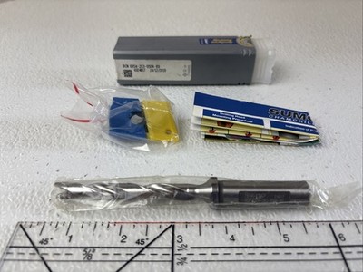 Iscar .354'' Coolant Thru Indexable Drill 1/2'' Shank DCN 0354-283-050A-8D