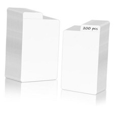 200PCS White Trading Card Dividers,Paper Divider Cards Organizer White-vertical