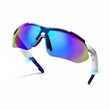 Smart Cycling Glasses for Men  Women   Bluetooth Sunglasses with UV400 Prote...