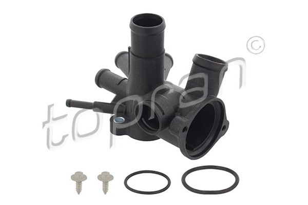 ThermostatgehäUse Topran 108 739 FüR Vw Seat Vento Golf Ibiza Cordoba 1H1 1H2 3-image
