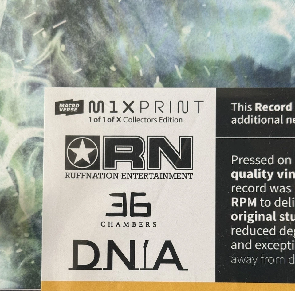 Wu-Tang - Black Samson, The Bastard Swordsman 2xLP - RSD 180g SEALED 1 of 1 3718 - Image 3 of 4