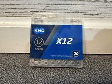 KMC X12 12 Speed Silver Bicycle Chain for SRAM Shimano
