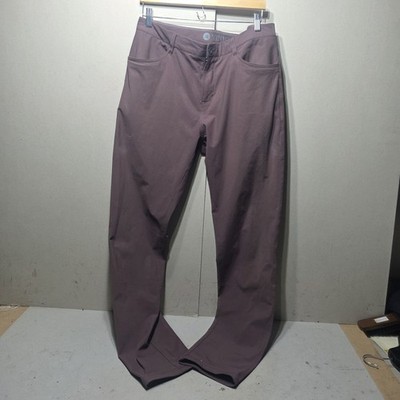 Vuori Damen leichte Jogginghose Sommer lila mehrere Taschen Größe W34 L32