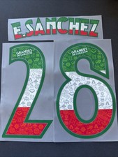 Erick Chiquito Sanchez #28 Authentic Patrio Club America Name Set Adult Official