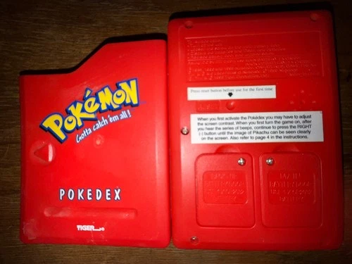 Pokemon Pokedex Handheld Toy Vintage 1998 Tested Working- Great condition