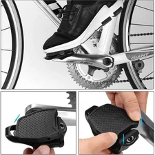 1 Pair Universal Clipless Platform Pedal Adapters for Shimano/Wellgo SPD System