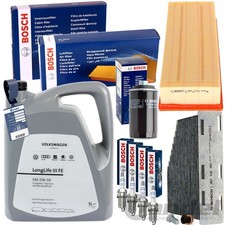 BOSCH FILTERSET+OE VW 0W30 passend für AUDI A3 8P Q3 8U TT VW GOLF 6 PASSAT B6