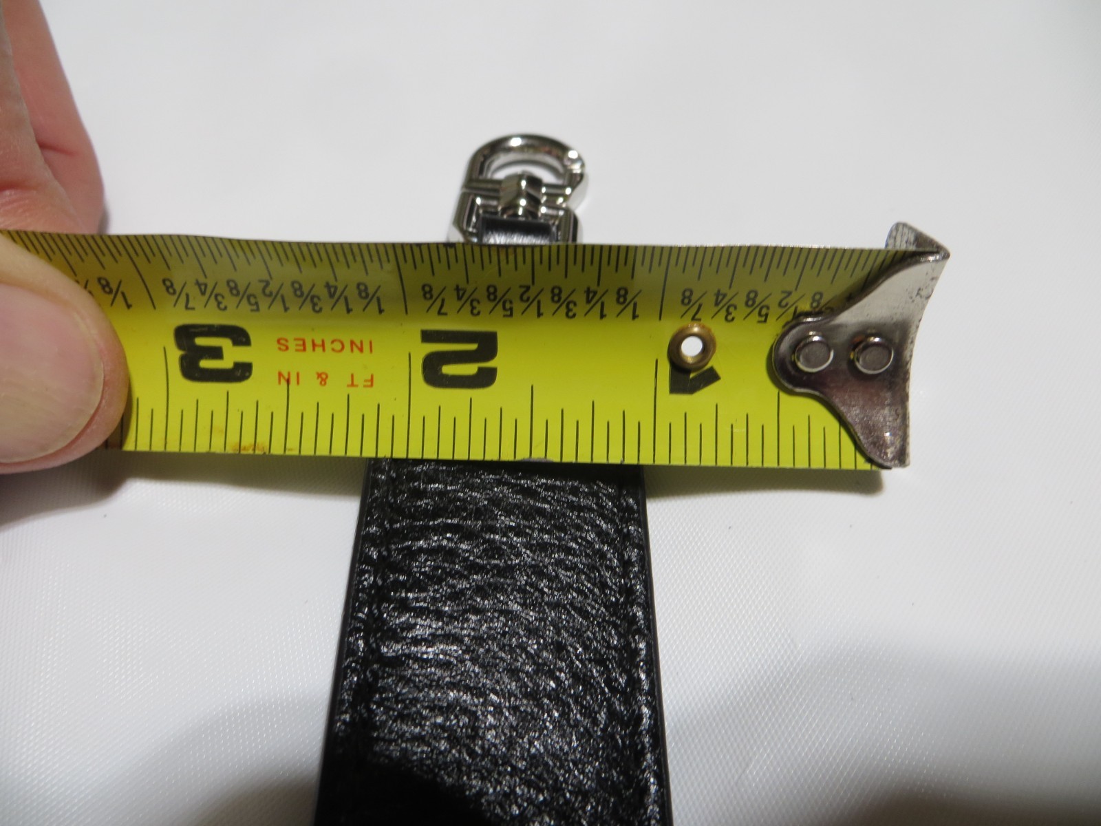 GIVENCHY  38"  BLACK  REPLACEMENT SHOULDER  STRAP… - image 10