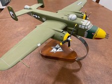 WW2 B-25 Mitchell Bomber Desktop Model by The Collectors Choice Great Display