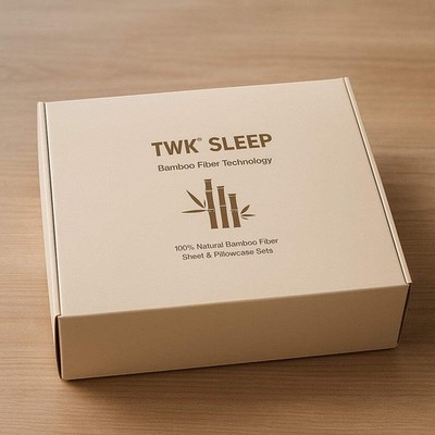 TUK Sleep Bamboo Fiber Sheet & Pillowcase Set